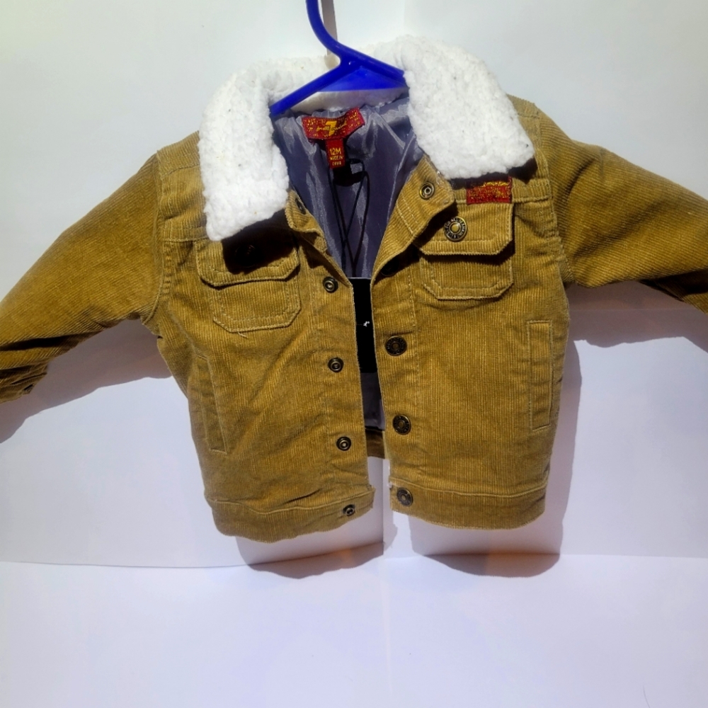 7 for all mankind 12m corduroy jacket for child